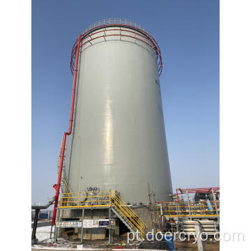 Grandes tanques de armazenamento criogênico a preço de GNL